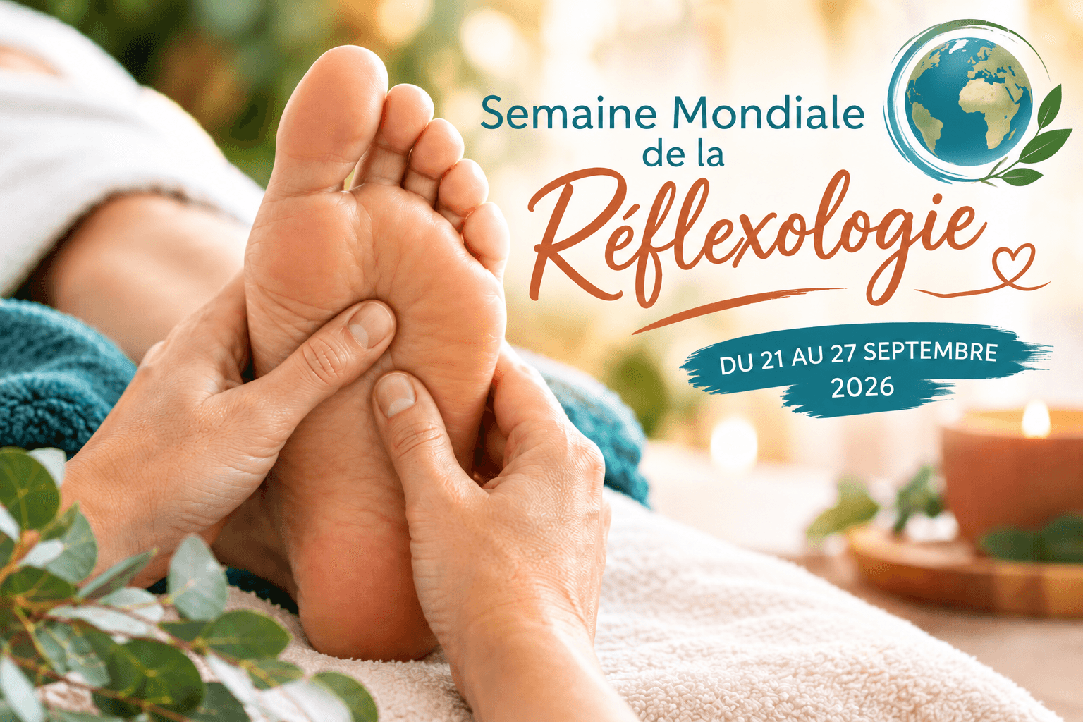 Semaine mondiale de la réflexologie : écouter le corps, rééquilibrer l'esprit — Venez découvrir la pratique à Santans !