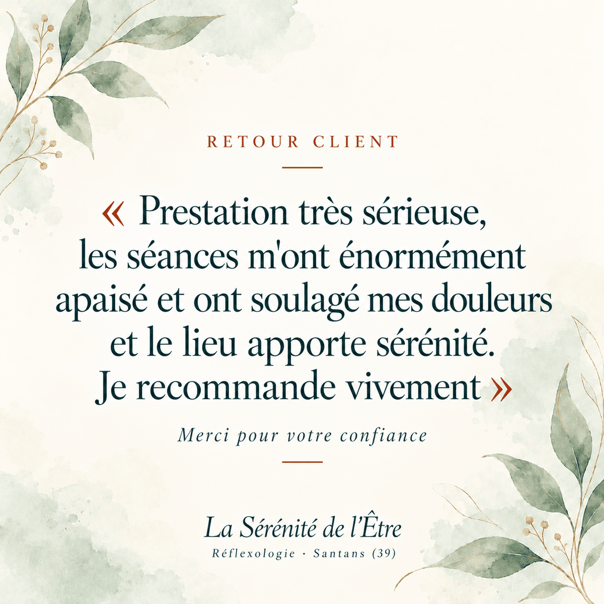 Retour client 20/10/2026